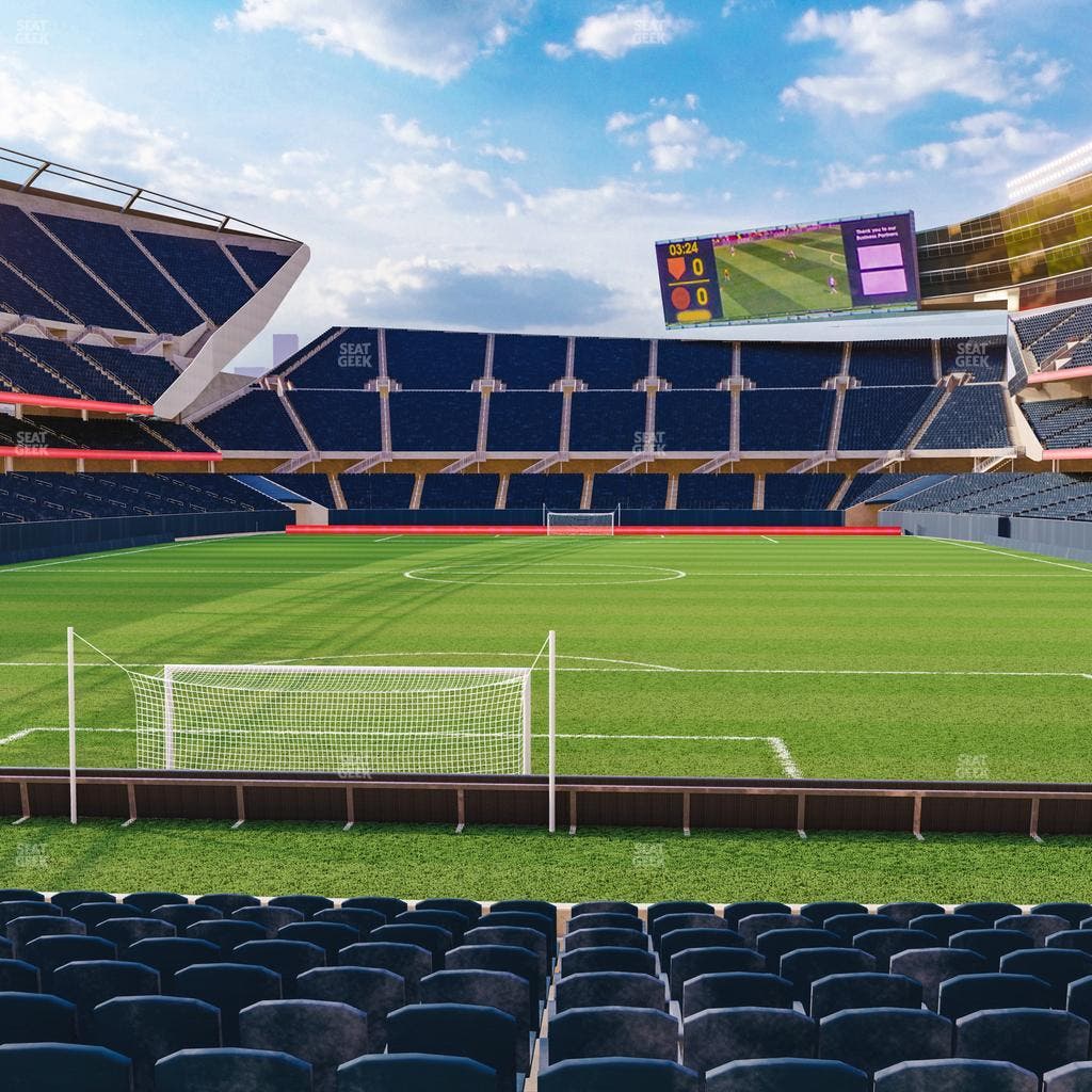 Soldier Field - Section 122 Ga Supporters Seat View
