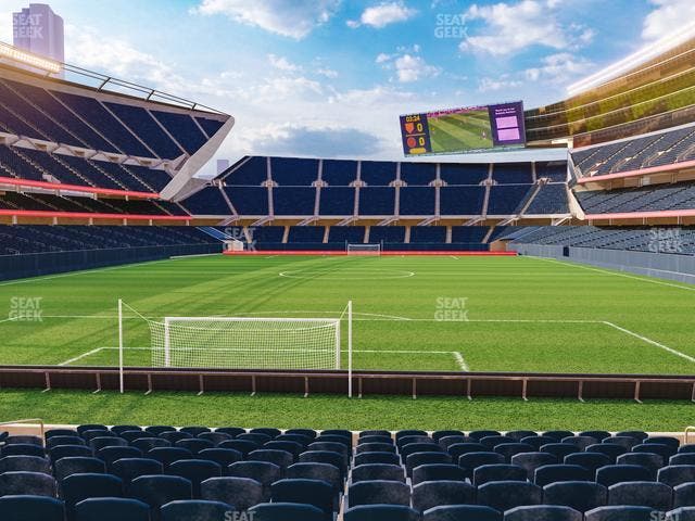 Soldier Field - Section 122 Ga Supporters Seat View