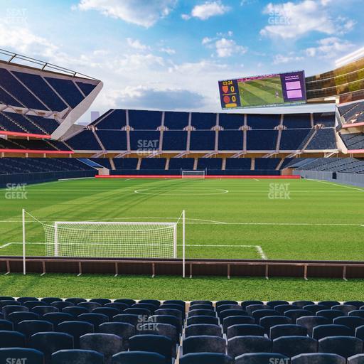 Soldier Field - Section 122 Seat View