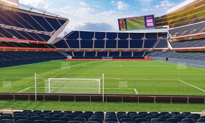 Soldier Field - Section 122 Seat View