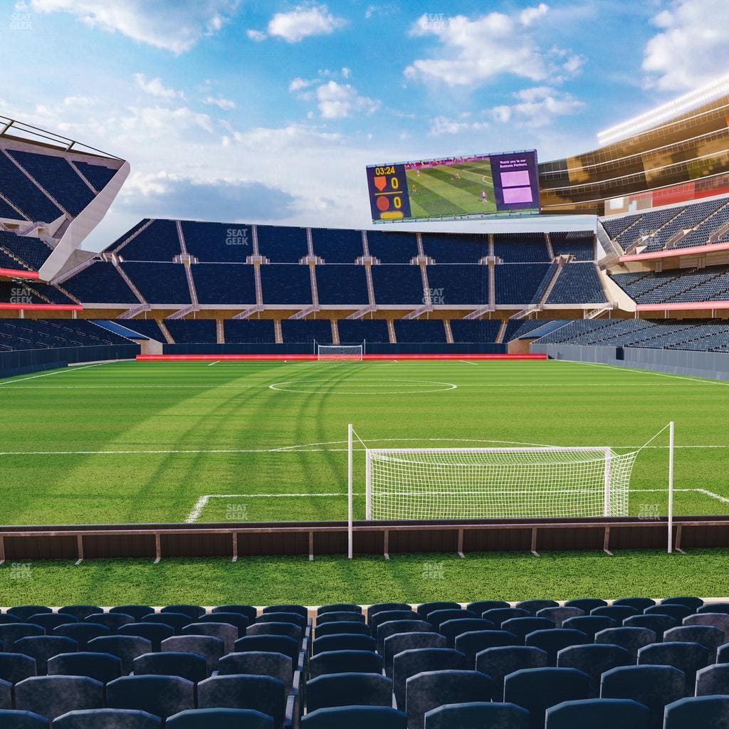Soldier Field - Section 123 Ga Supporters Seat View