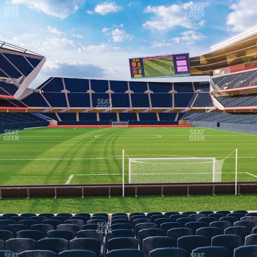 Soldier Field - Section 123 Ga Supporters Seat View