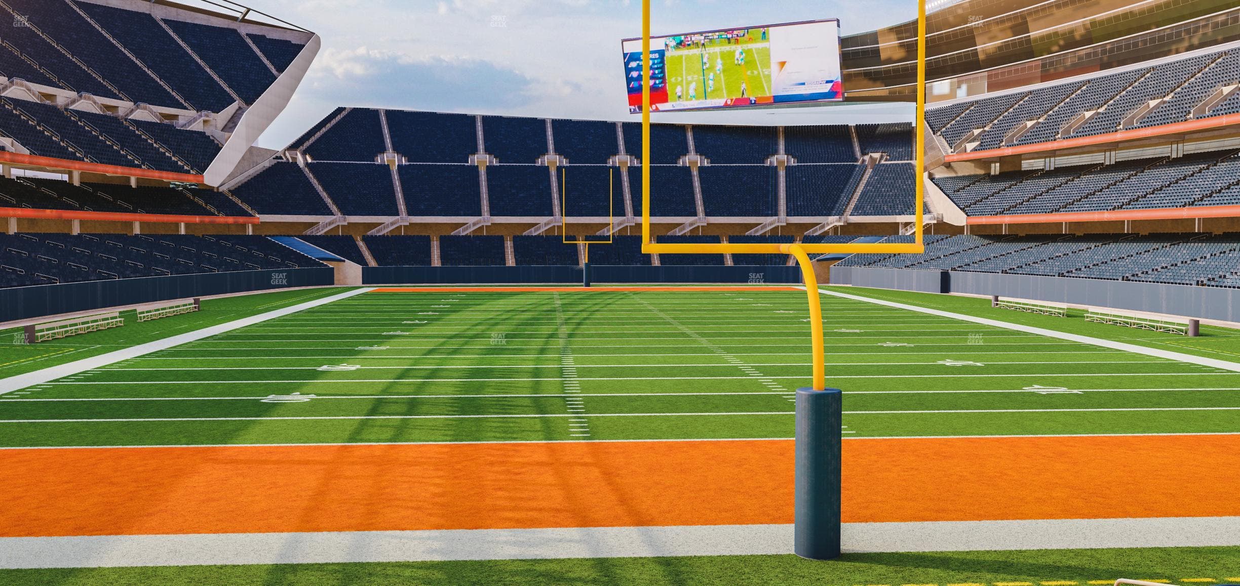 Soldier Field - Section 123 Seat View