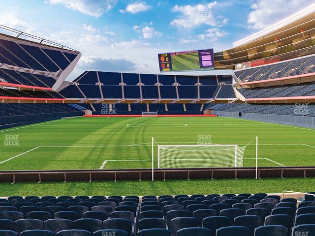 Soldier Field - Section 123 Seat View