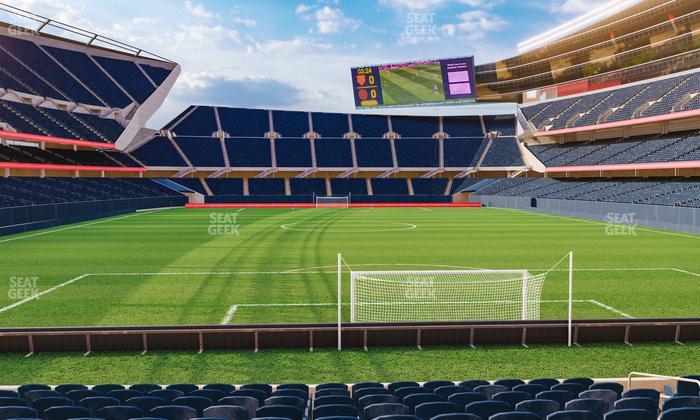 Soldier Field - Section 123 Seat View