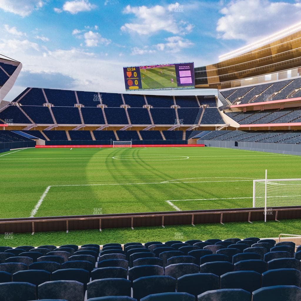 Soldier Field - Section 124 Ga Supporters Seat View