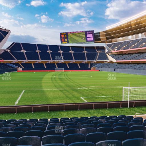 Soldier Field - Section 124 Ga Supporters Seat View