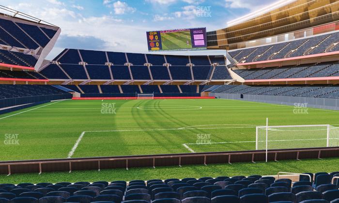 Soldier Field - Section 124 Ga Supporters Seat View