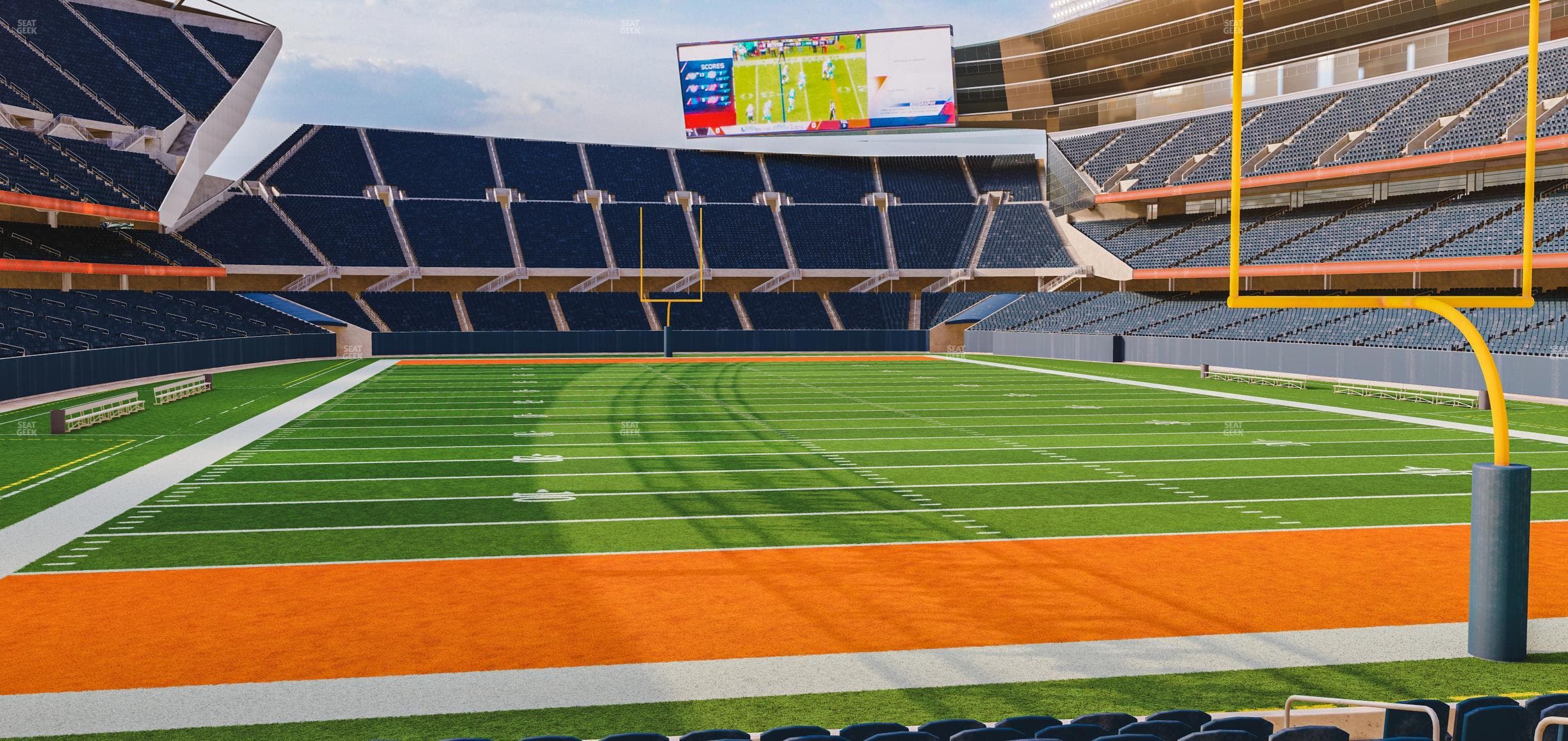 Soldier Field - Section 124 Seat View