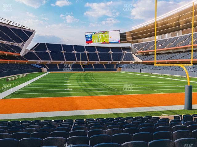 Soldier Field - Section 124 Seat View