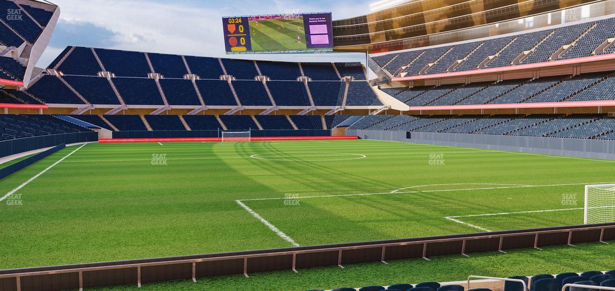 Soldier Field - Section 125 Seat View