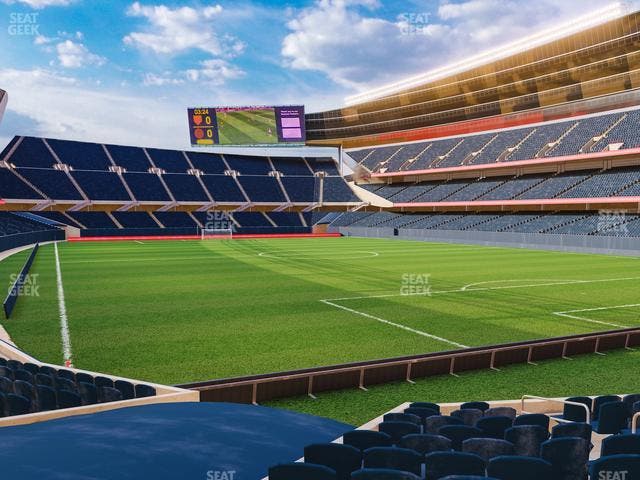 Soldier Field - Section 126 Seat View