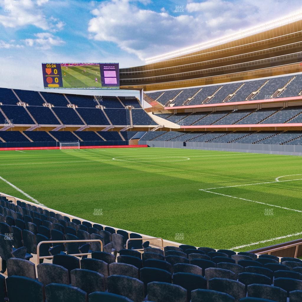 Soldier Field - Section 128 Seat View