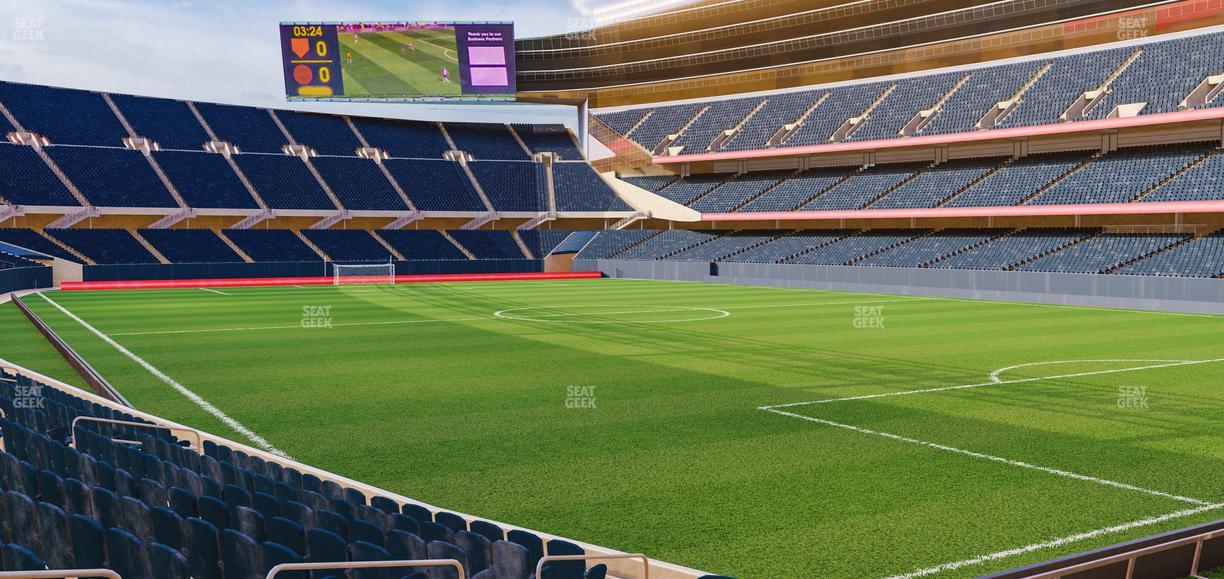 Soldier Field - Section 128 Seat View