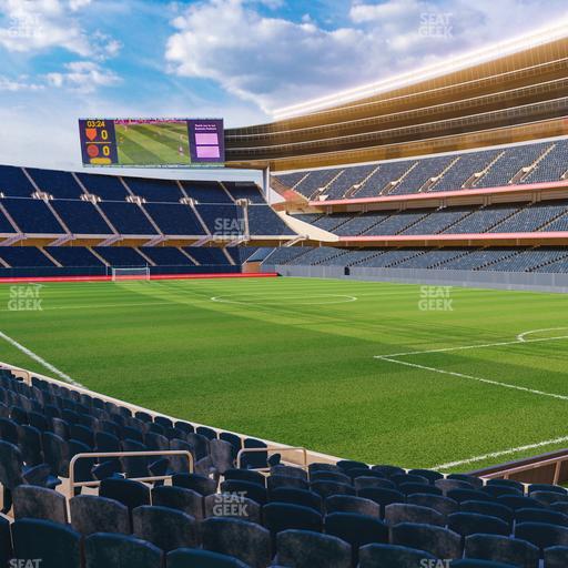 Soldier Field - Section 128 Seat View