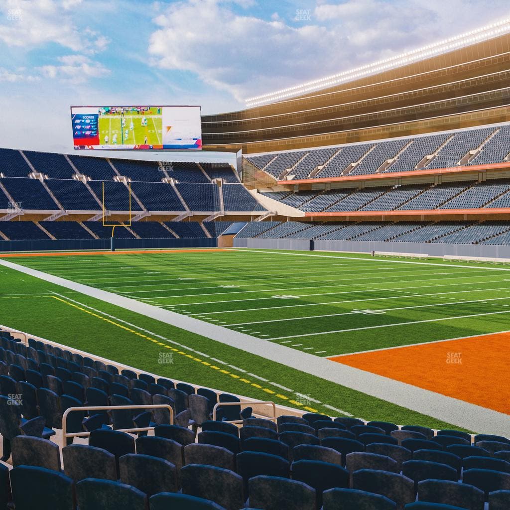 Soldier Field - Section 128 Seat View