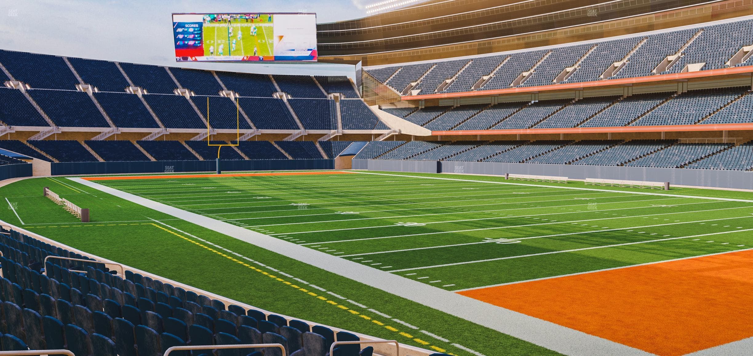 Soldier Field - Section 128 Seat View