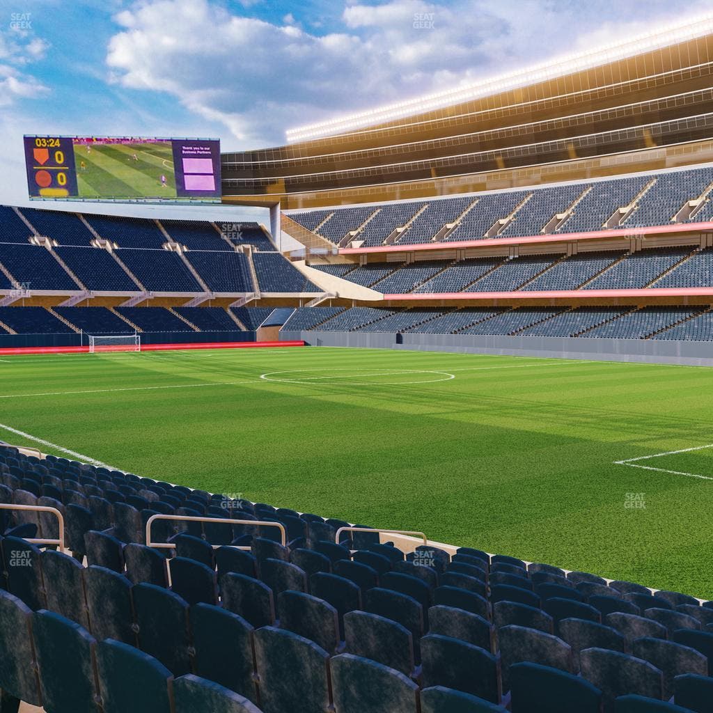 Soldier Field - Section 130 Seat View