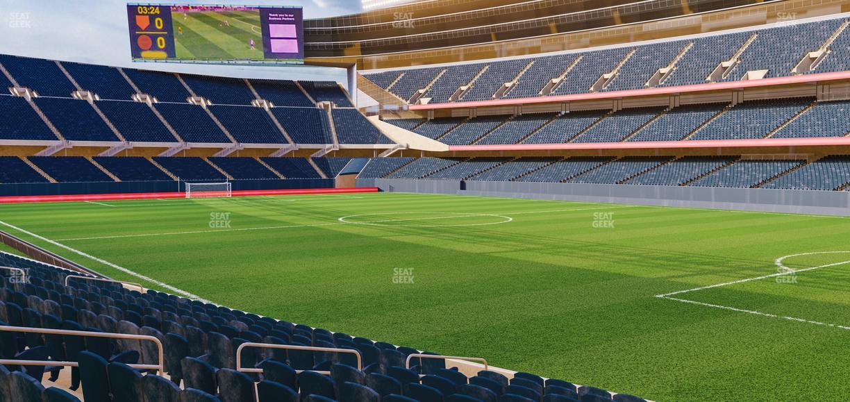 Soldier Field - Section 130 Seat View