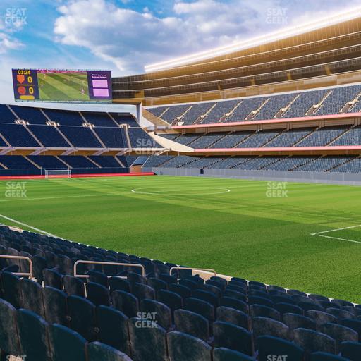 Soldier Field - Section 130 Seat View