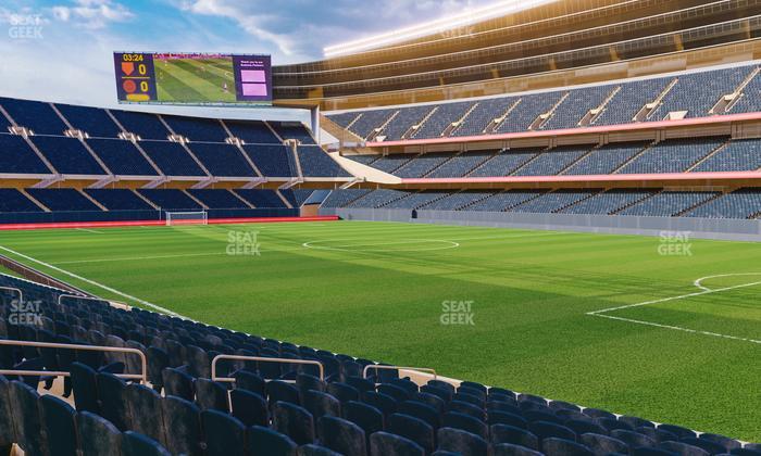 Soldier Field - Section 130 Seat View