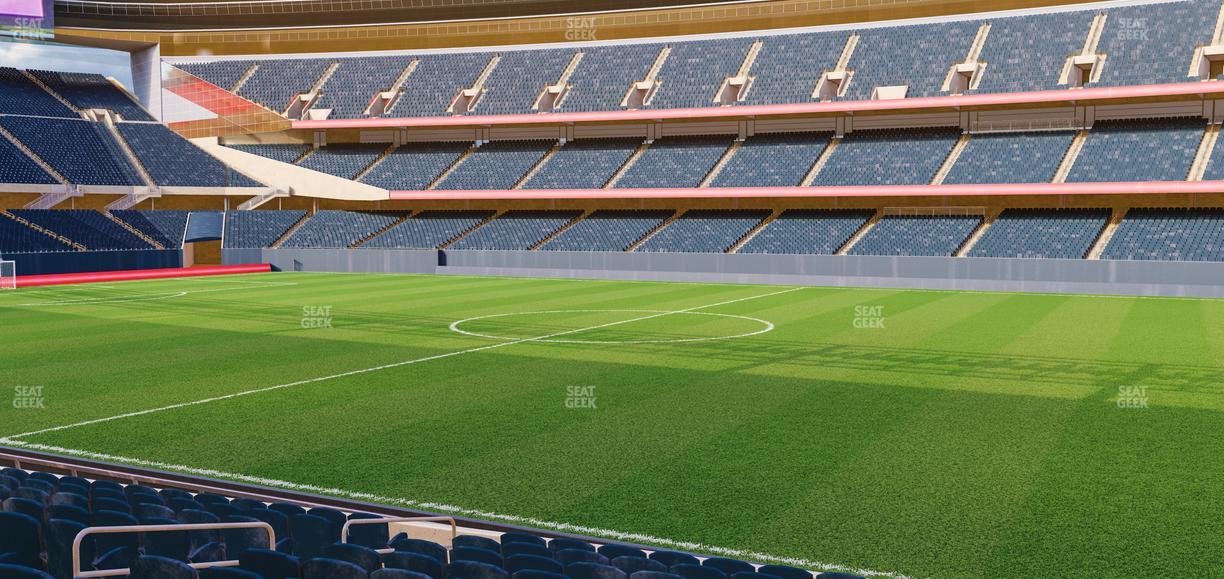Soldier Field - Section 133 Seat View