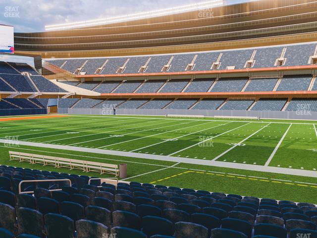 Soldier Field - Section 133 Seat View