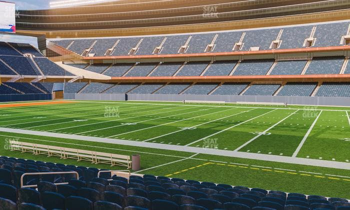 Soldier Field - Section 133 Seat View