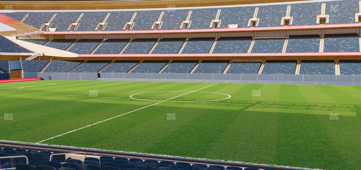 Soldier Field - Section 134 Seat View