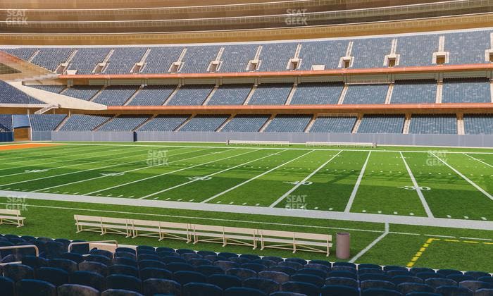 Soldier Field - Section 134 Seat View