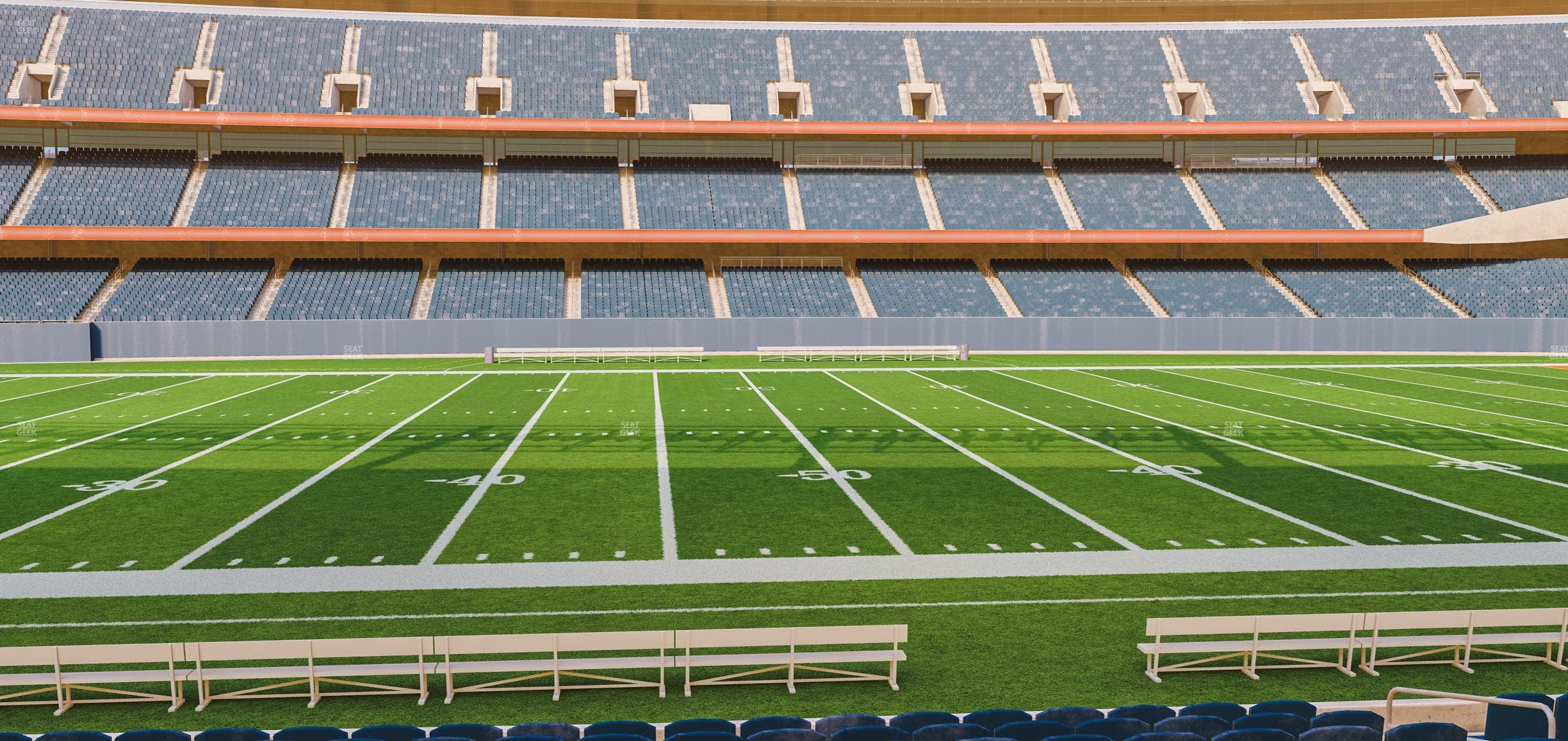 Soldier Field - Section 138 Seat View