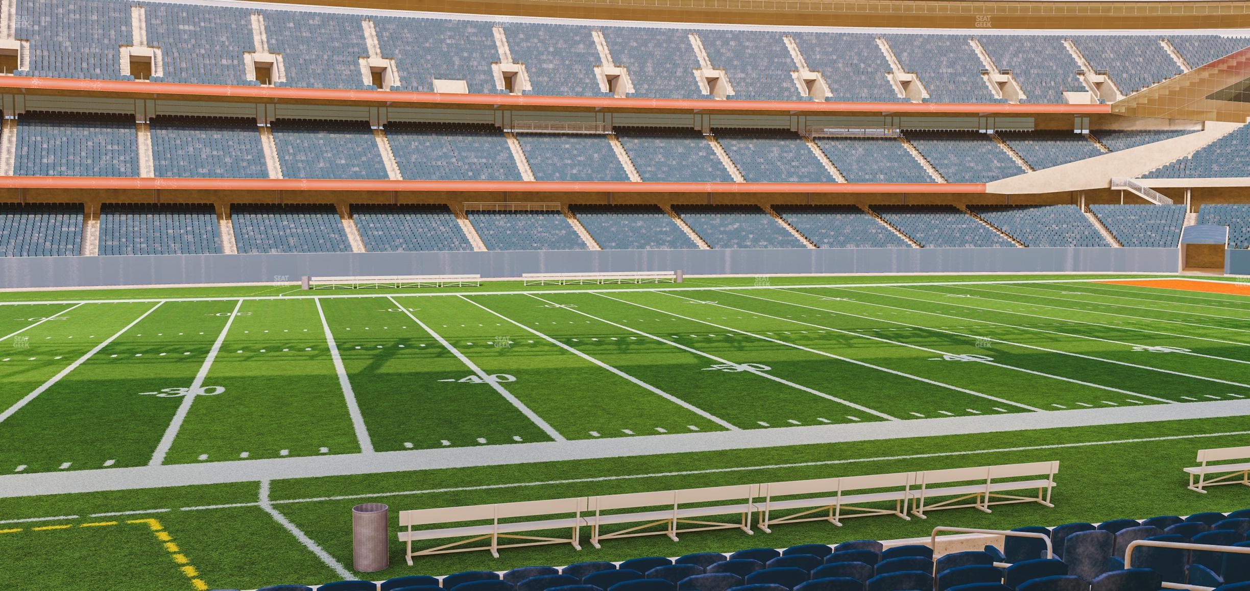 Soldier Field - Section 140 Seat View