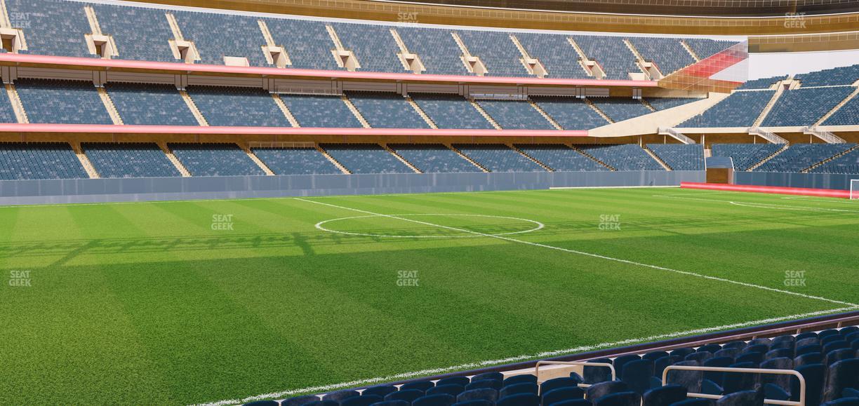 Soldier Field - Section 141 Seat View