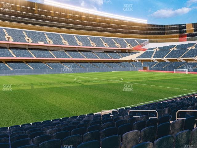Soldier Field - Section 142 Seat View