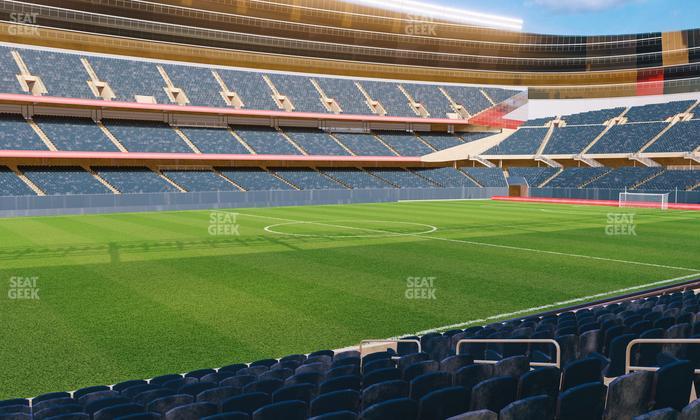 Soldier Field - Section 142 Seat View