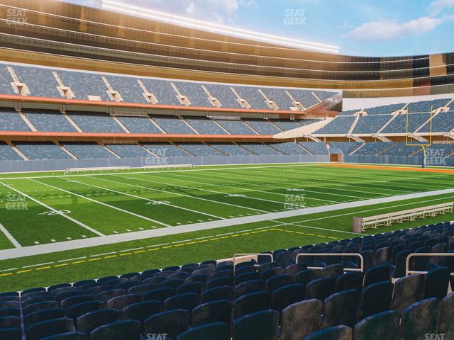 Soldier Field - Section 142 Seat View