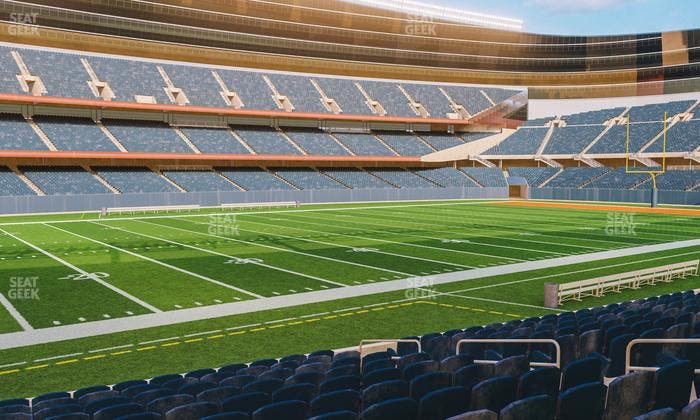 Soldier Field - Section 142 Seat View