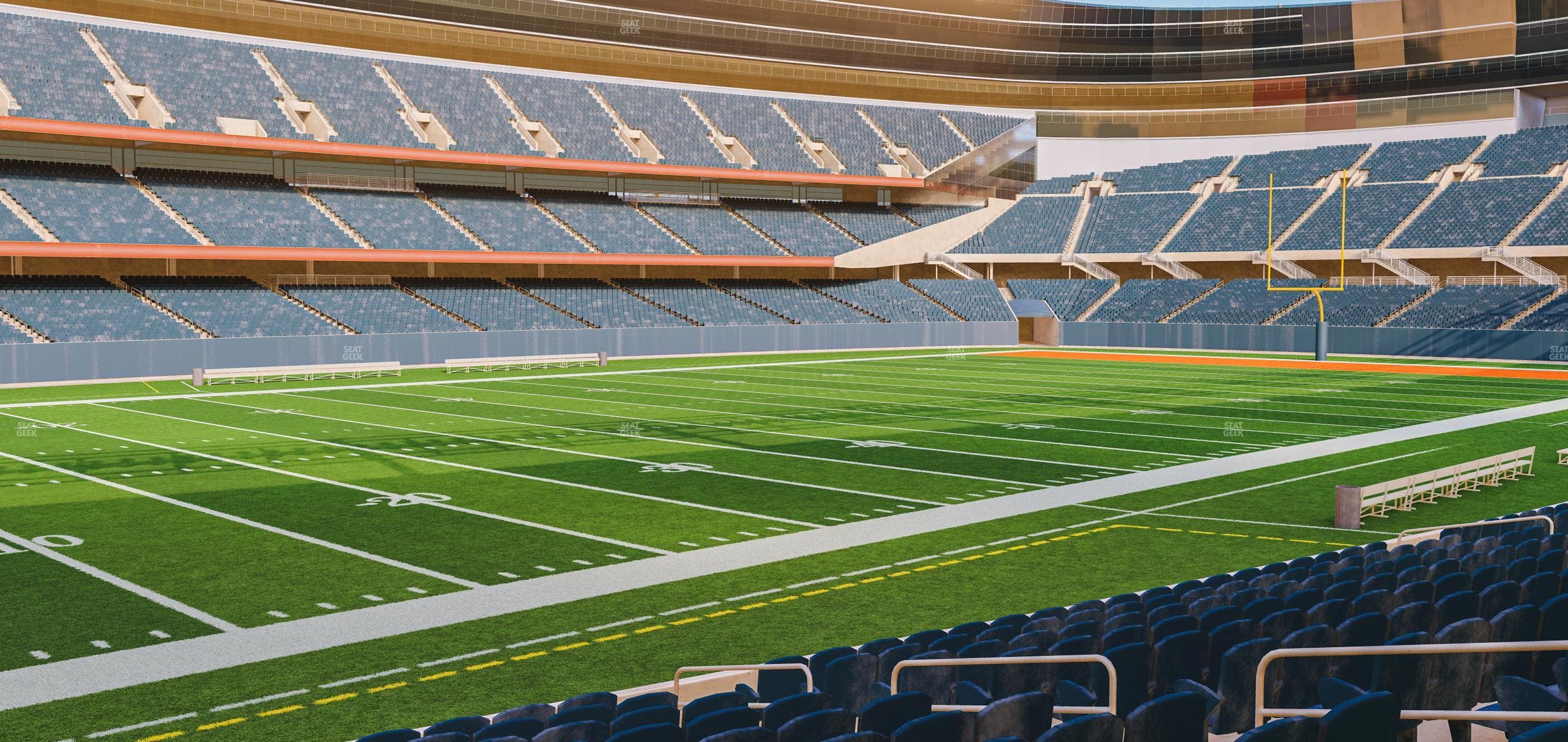 Soldier Field - Section 143 Seat View