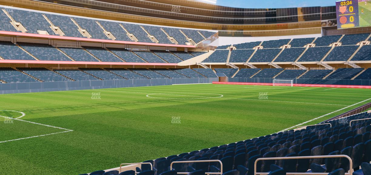 Soldier Field - Section 144 Seat View