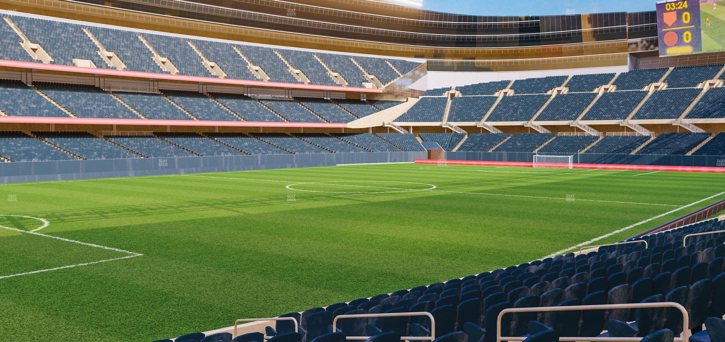 Soldier Field - Section 144 Seat View