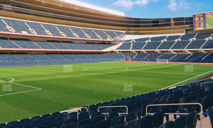 Soldier Field - Section 144 Seat View