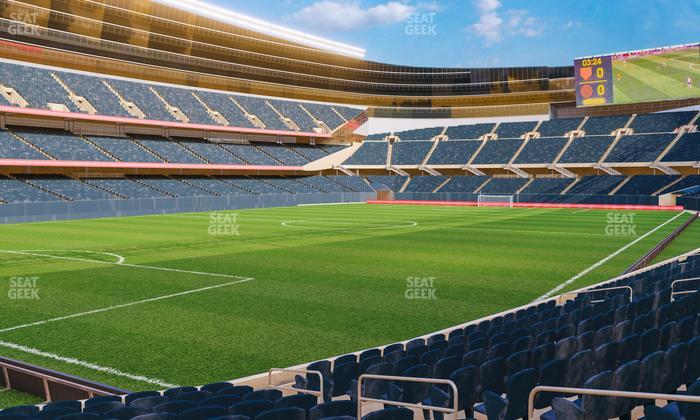 Soldier Field - Section 146 Seat View