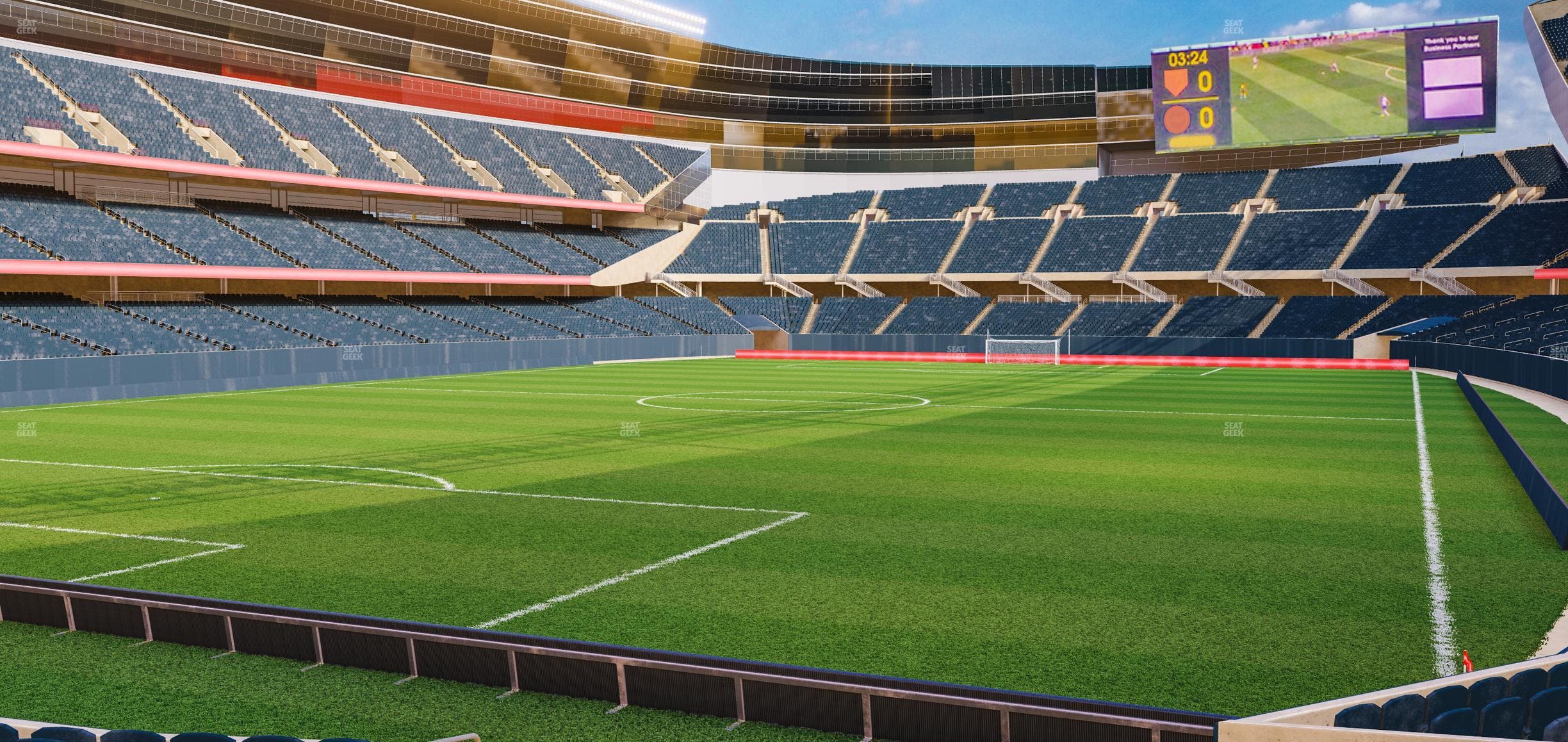 Soldier Field - Section 148 Seat View