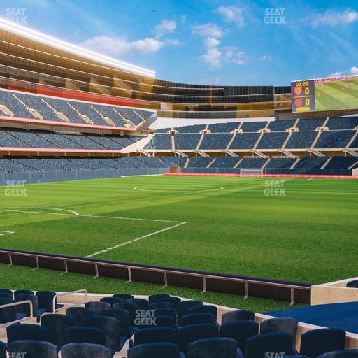 Soldier Field - Section 148 Seat View