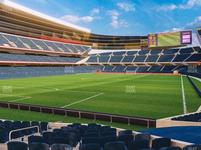 Soldier Field - Section 148 Seat View