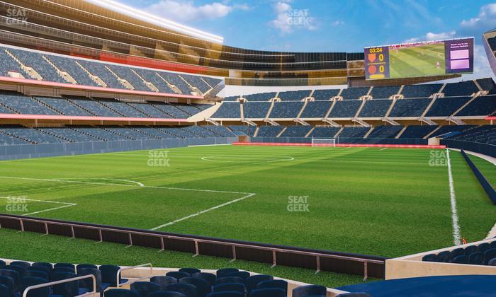 Soldier Field - Section 148 Seat View