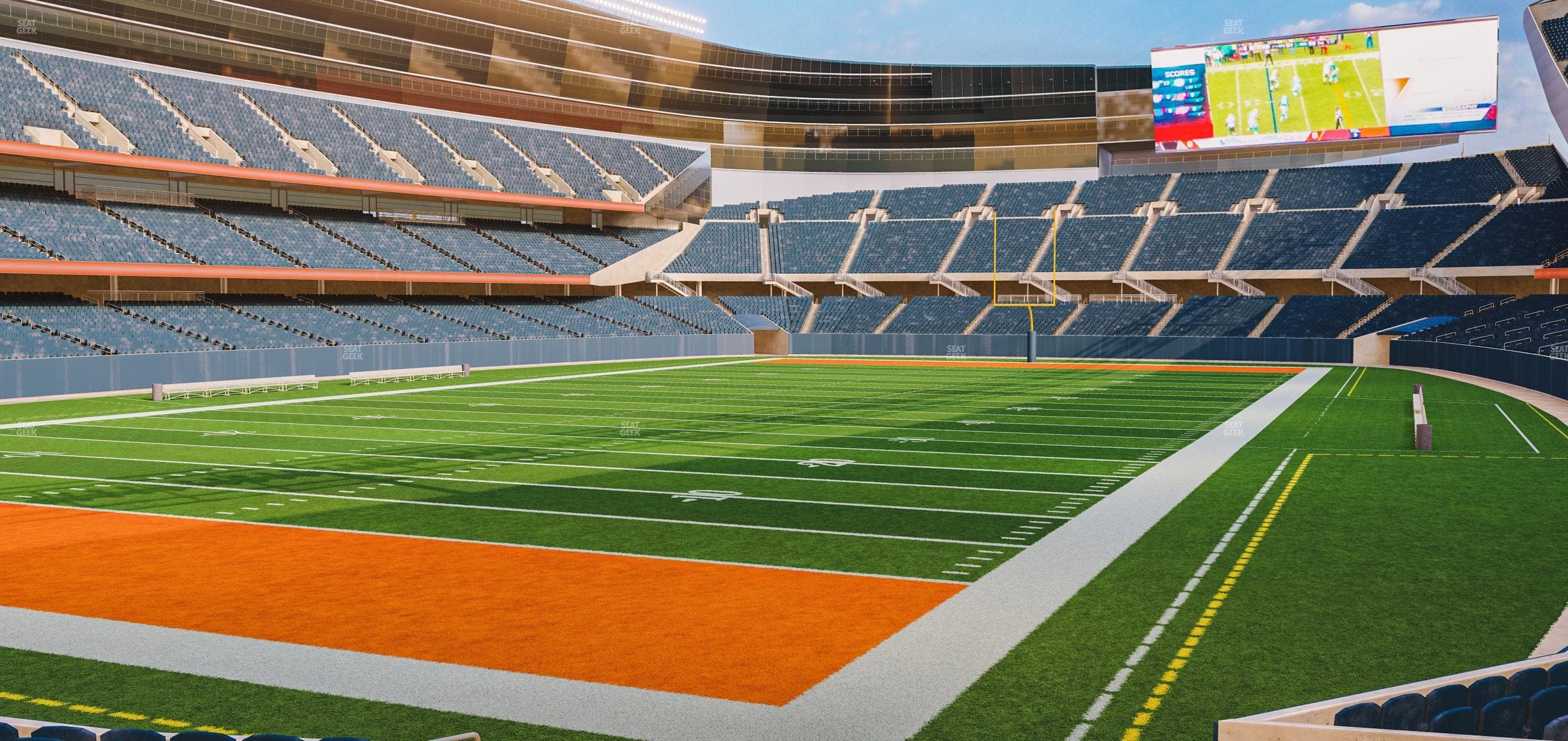Soldier Field - Section 148 Seat View
