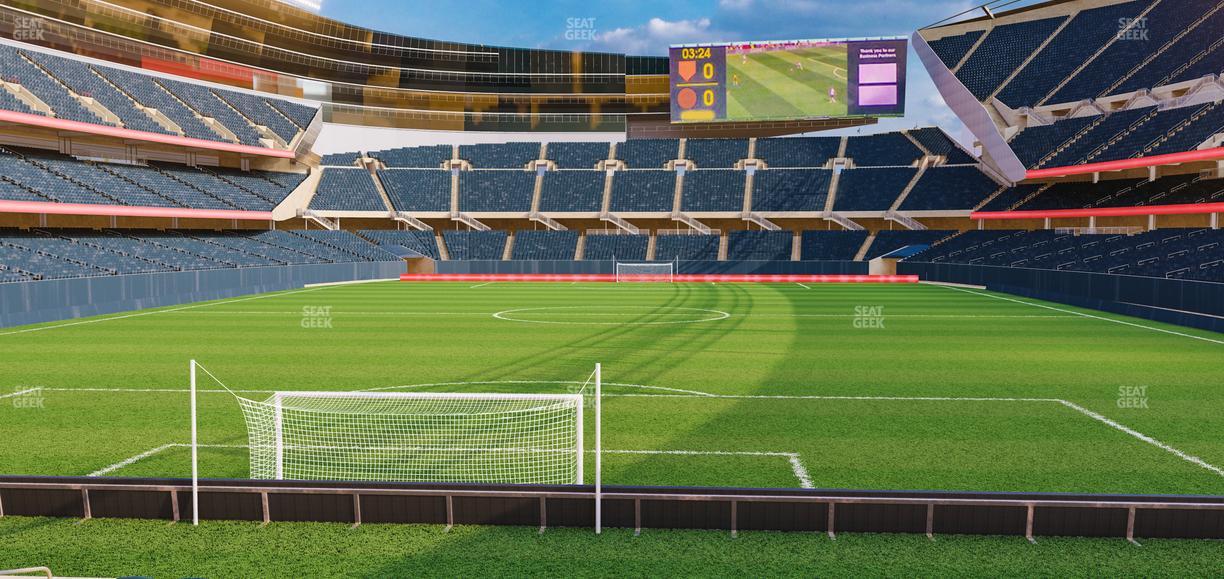 Soldier Field - Section 151 Seat View