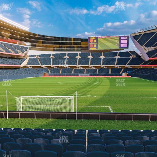 Soldier Field - Section 151 Seat View