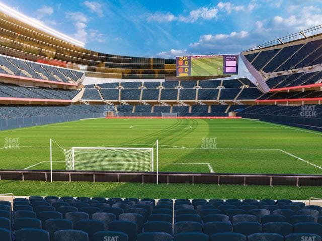 Soldier Field - Section 151 Seat View